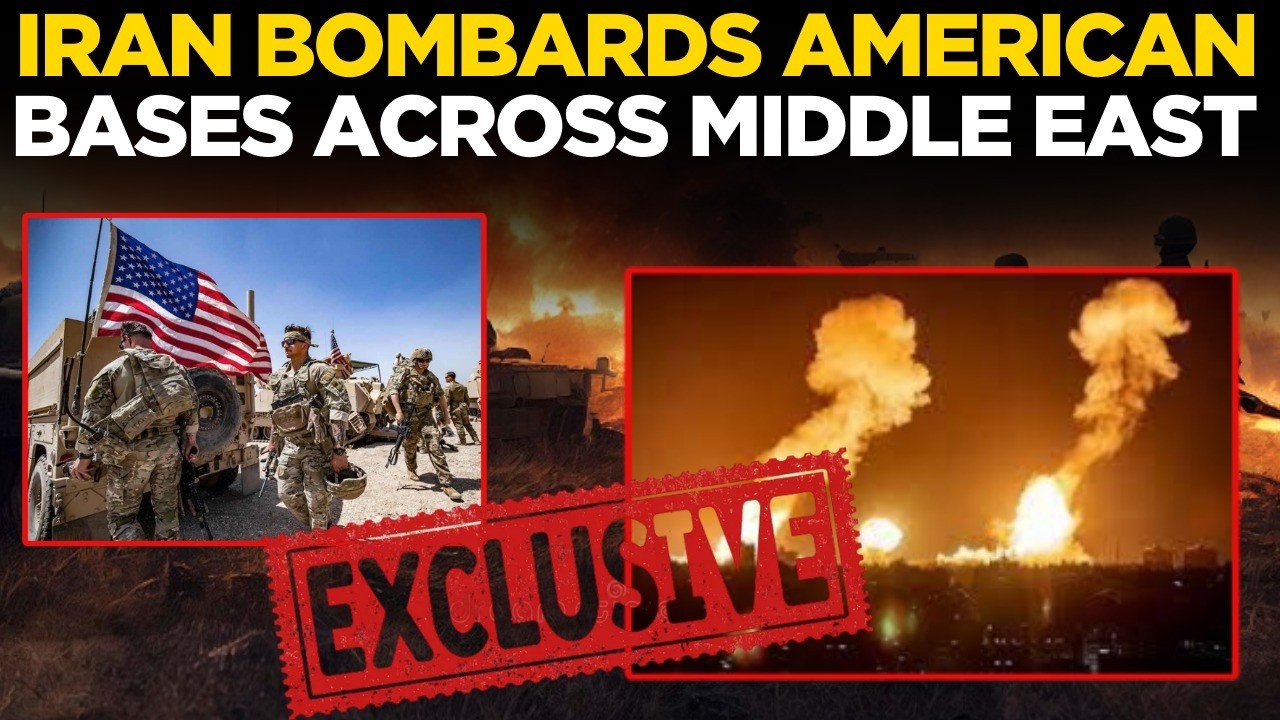 LIVE: Iran GOES Nuclear, US Air & Naval Bases Bombarded In UAE, Bahrain, Jordan, Qatar, Kuwait