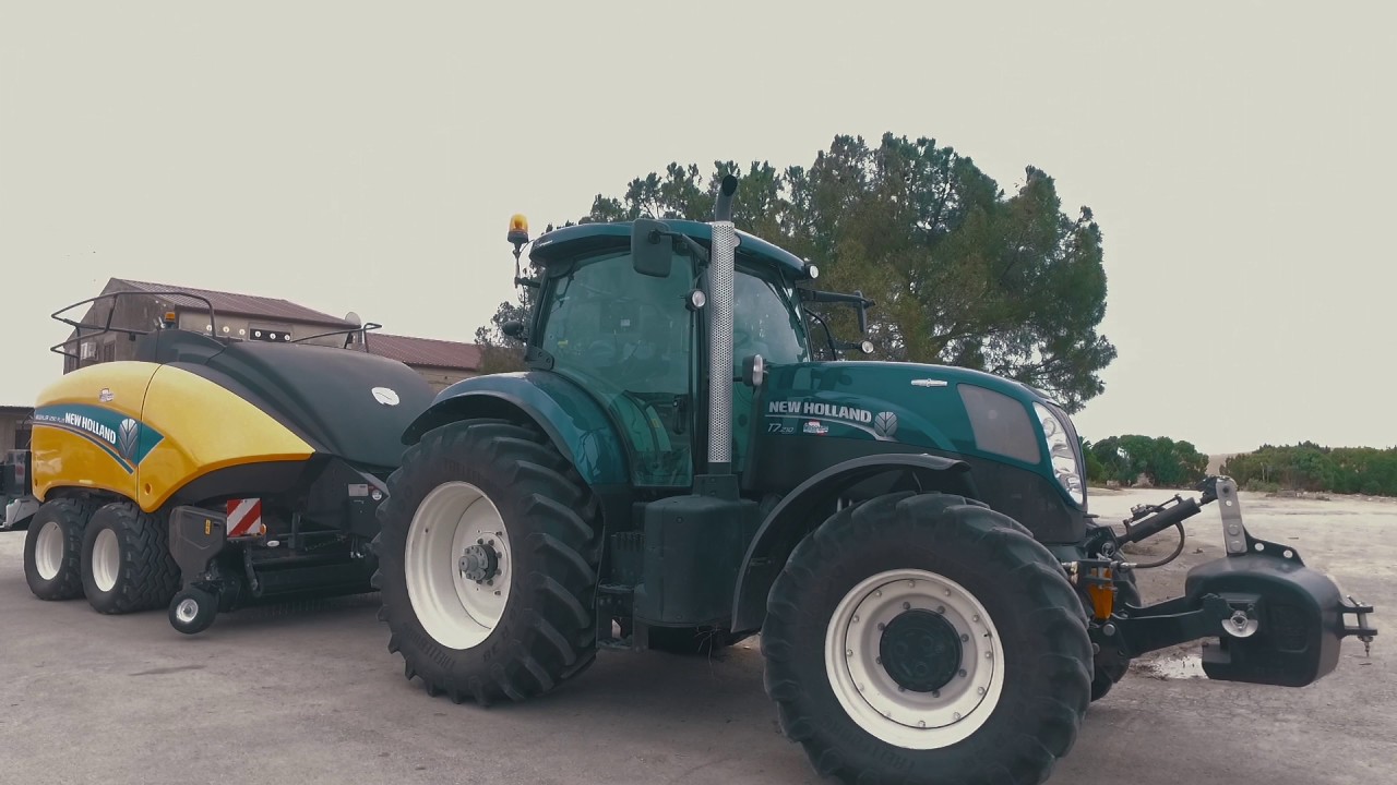 Messa in campo e presentazione New Holland Big Baler 1290 Plus