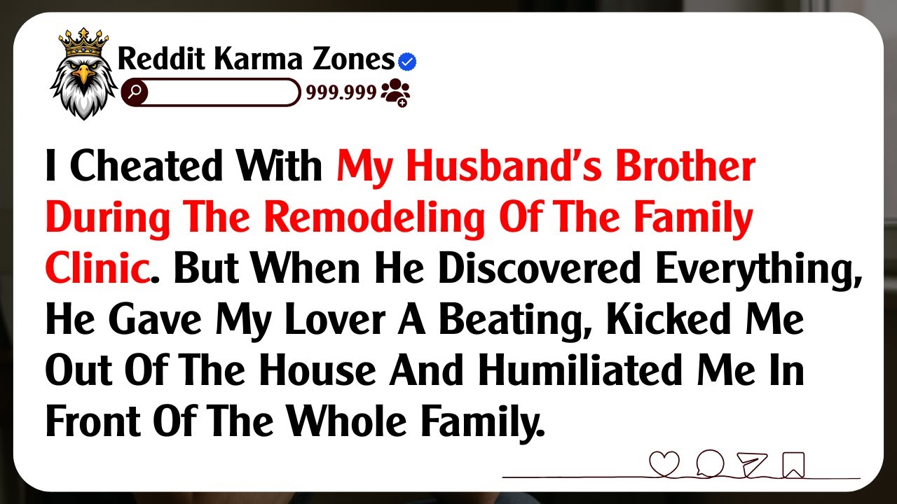 I Cheated With My Husband's Brother During The Remodeling Of The Family Clinic. But When He...