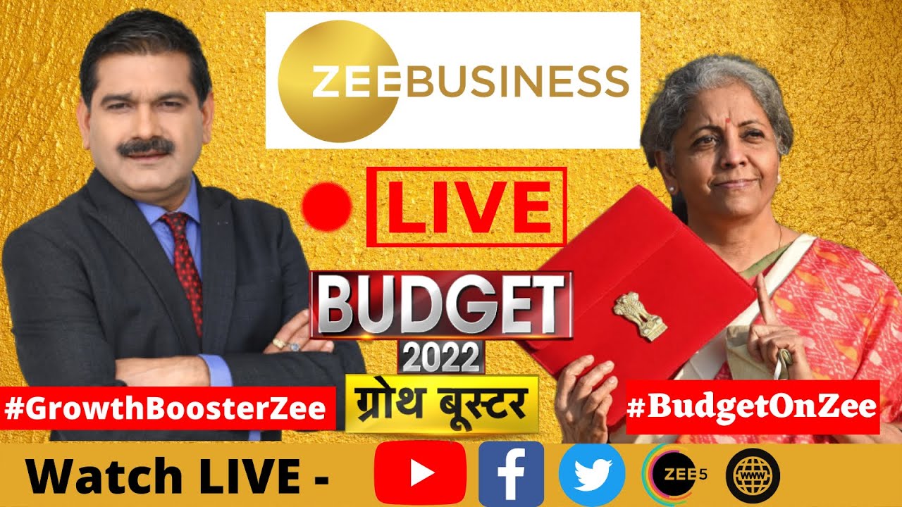 Union Budget 2022 | Zee Business LIVE on 1st FEB | Budget Day full coverage | Anil Singhvi Decodes