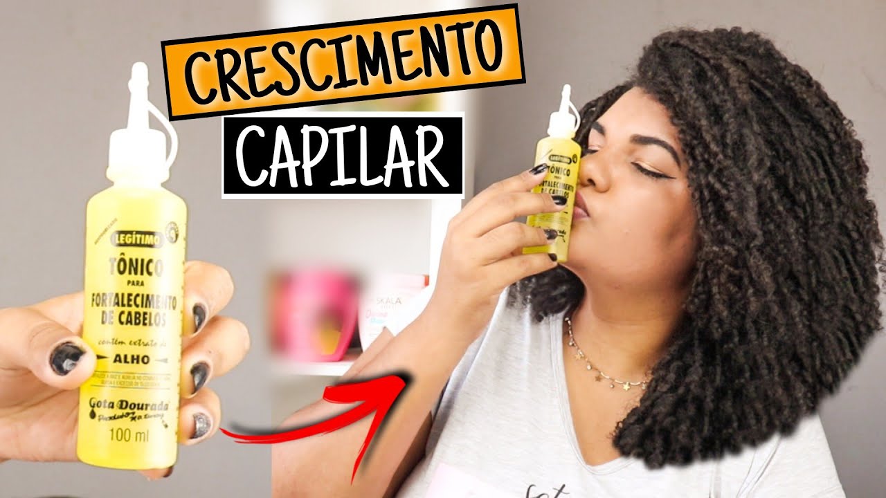 FAÇA SEU CABELO CRESCER MUITO com TÔNICO DE ALHO (Projeto Rapunzel)