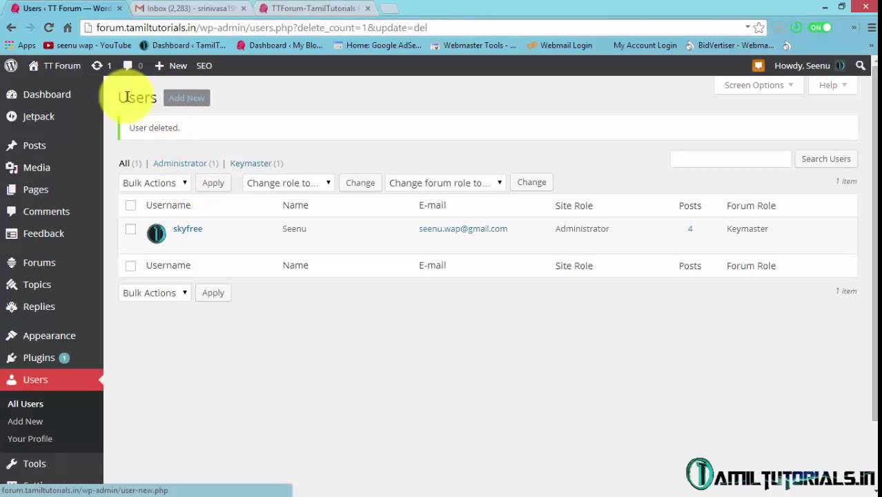 1 How to Signup[Register]  in TTForum