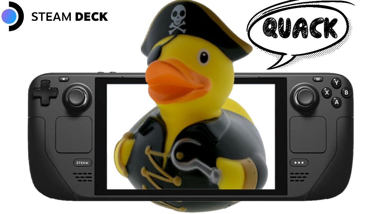 Easy Way to Install QUACK games on Steam Deck #steamdeck #quack