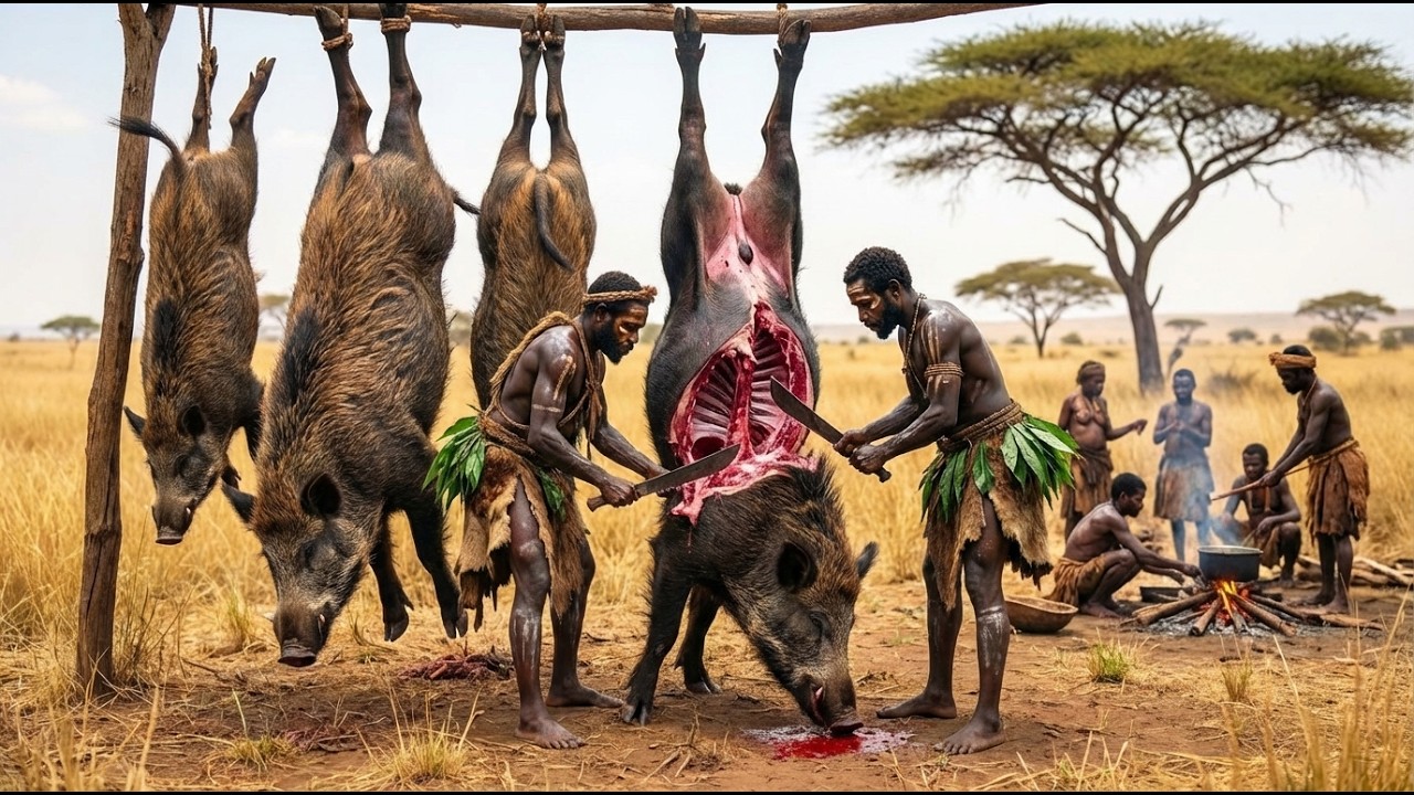 Life in the African Savanna — Predators’ Survival Instincts in Hadza Territory.