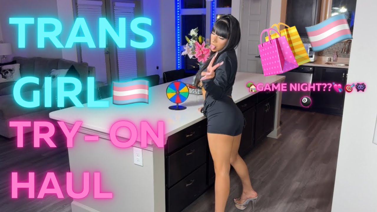 Transgender try on 
