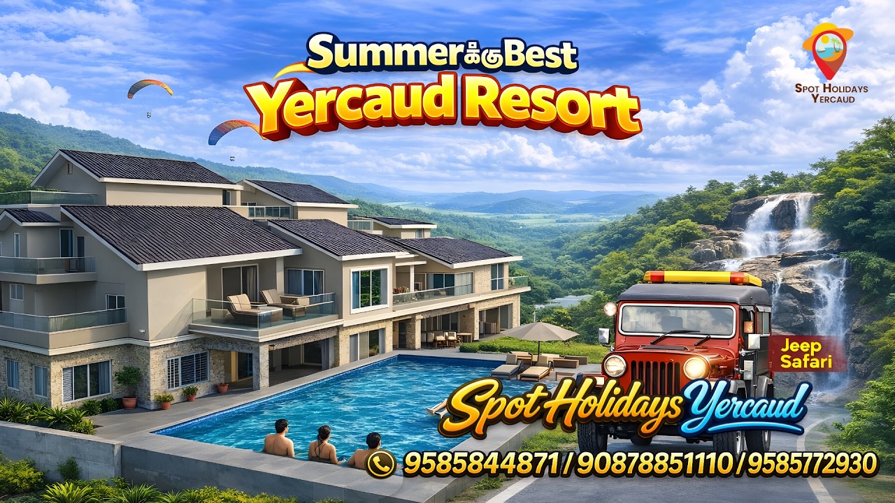 Yercaud ல இப்படி ஒரு Resort ahh | Low Price Luxury Resort in Yercaud | The Yercaud Man