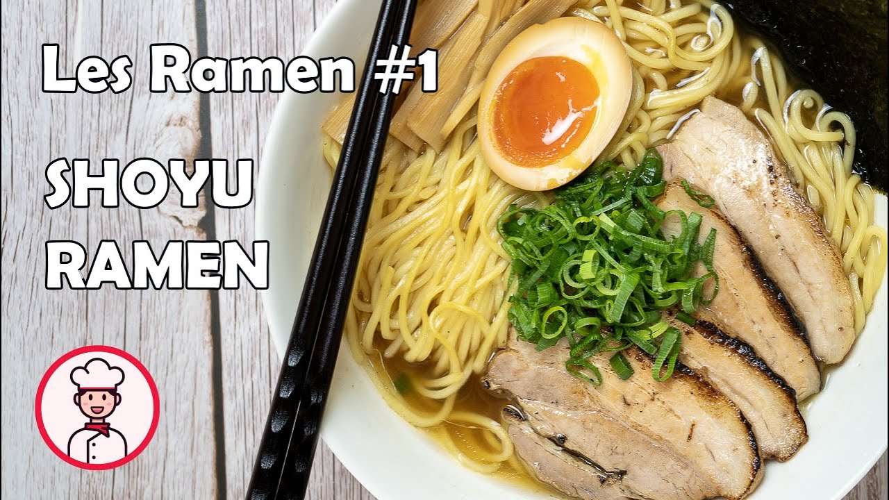 Recette de ramen - Shoyu ramen - Ramen sauce soja