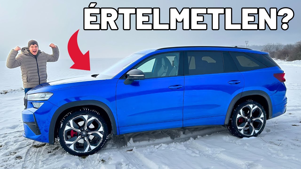 SENKINEK Nincs szüksége erre az autóra!? 🫢 - Skoda Kodiaq RS