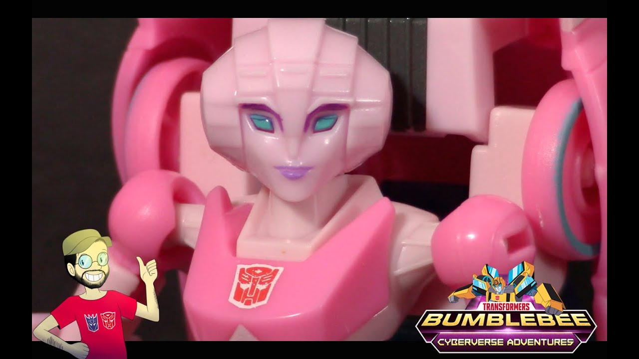 AUVELIER REVIEW TRANSFORMERS BUMBLEBEE CYBERVERSE ADVENTURES DELUXE ARCEE EN ESPAÑOL
