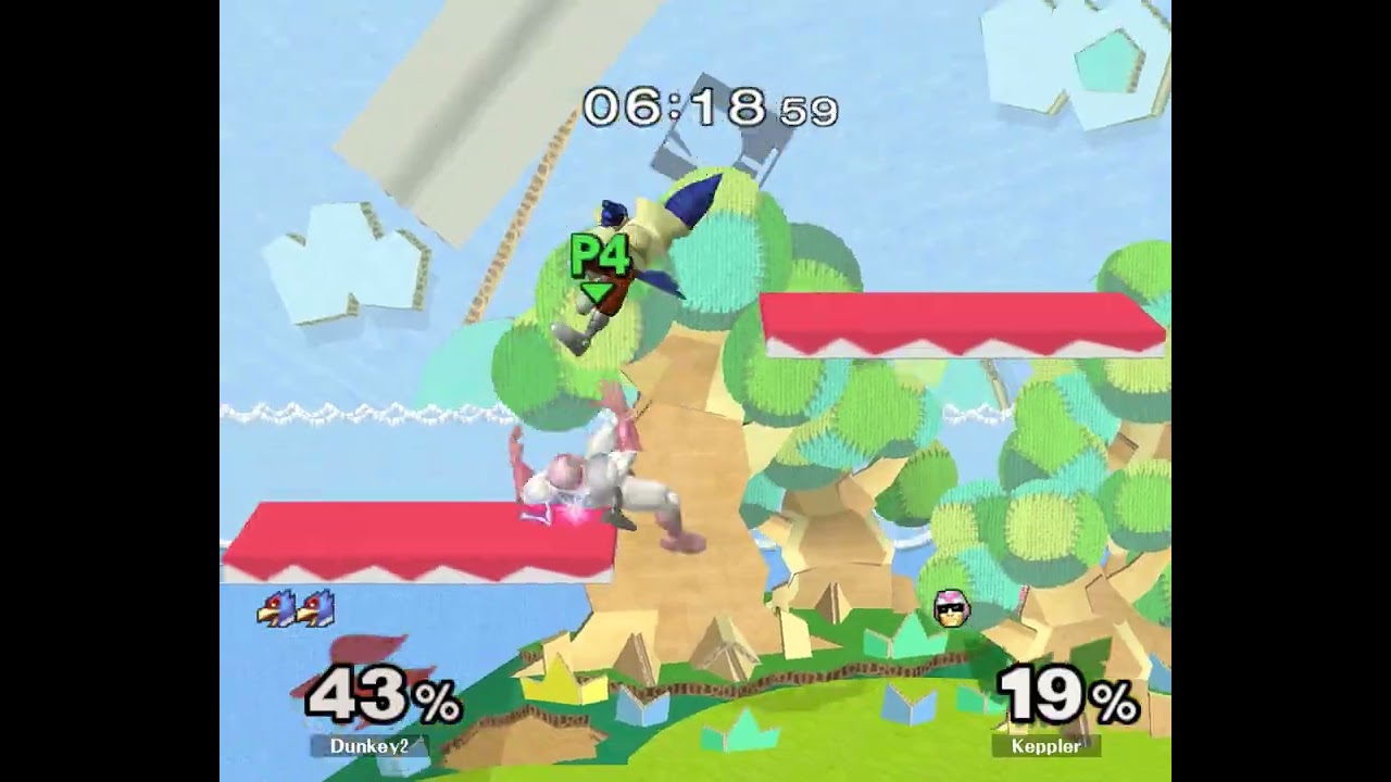 [ass] 178 - Melee Singles LR4 — Keppler ⟮Falcon⟯ vs Dunkey2 ⟮Falco⟯