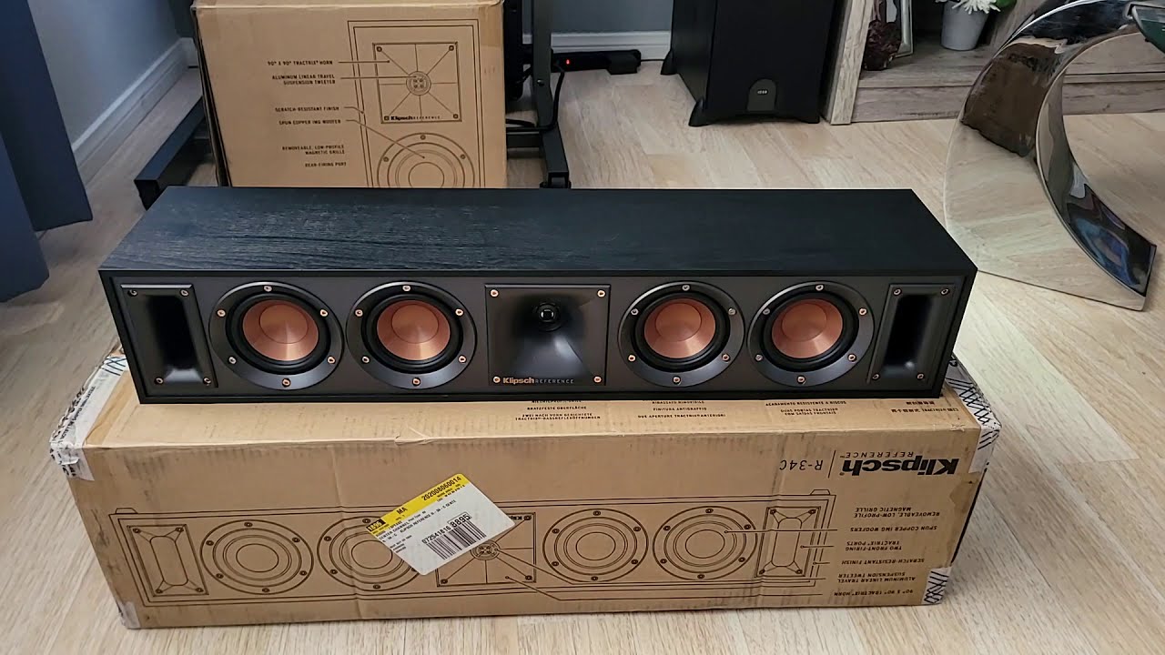 Обзор центрального канала Klipsch R-34C