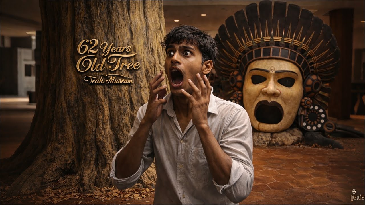 (Part 1)Teak museum vlog #minivlog #museum #malayalamvlog 