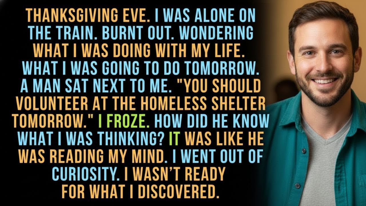 A Stranger on the Train Told Me to Volunteer at a Shelter. It Was Like He Was Reading My Mind.