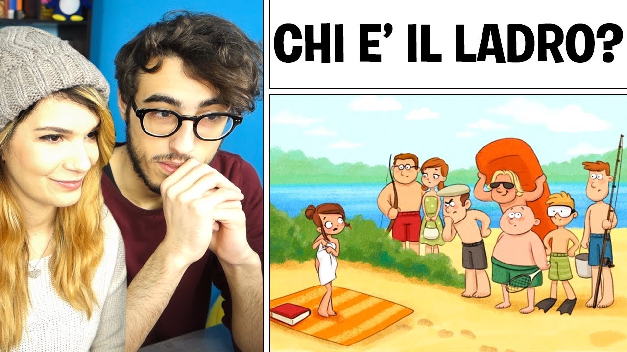 RIESCI A CAPIRE CHI E' IL LADRO??