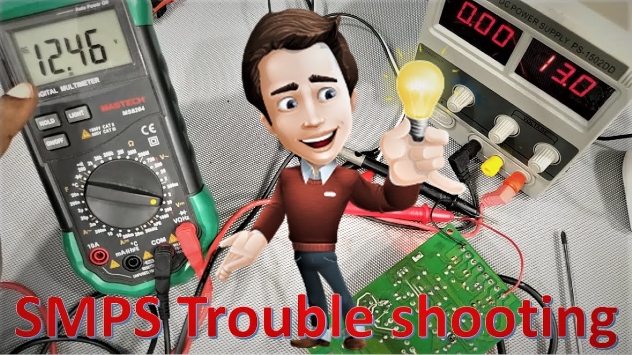 SMPS practical Trouble shooting || தமிழில்