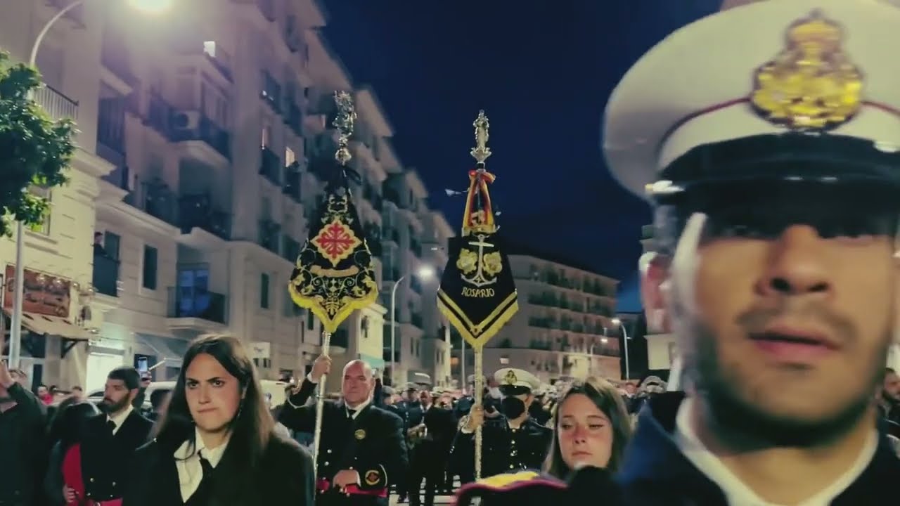 Marcha “El Amor” Conjuntamente BCT Rosario de Cádiz y BCT Fe y Consuelo de Martos Hdad. Entrega