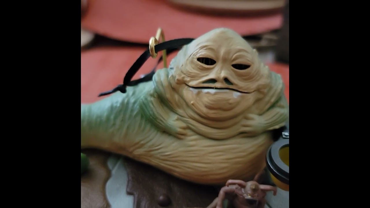 Talking Jabba the Hutt Hallmark Ornament