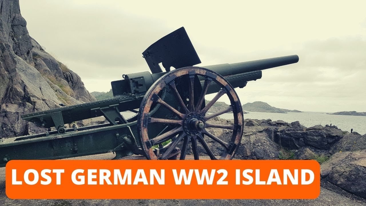 Exploring fortified German WW2 Island.  Why did they put so many guns there ?
