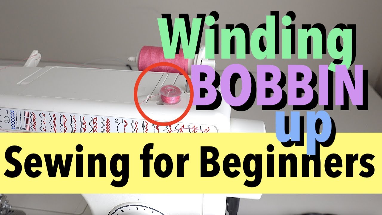 HOW TO WIND A BOBBIN | Sewing Machine Basics Tutorial | Singer Sewing Machine for Beginners