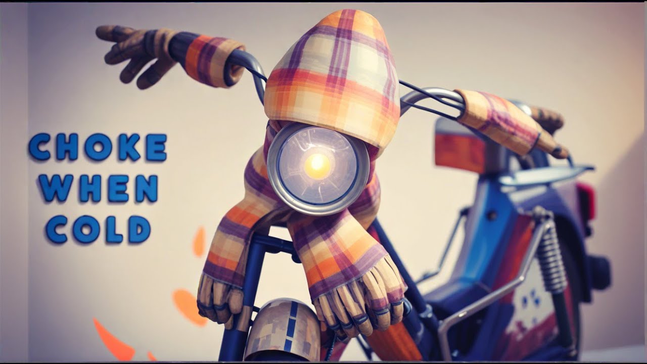 Use the CHOKE when your Bike is COLD - Choke tutorial