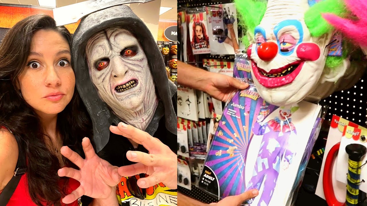 Last Minute Halloween Costume Ideas! Spirit Halloween, Target, Party City! Spooky Shopping RETURNS🎃