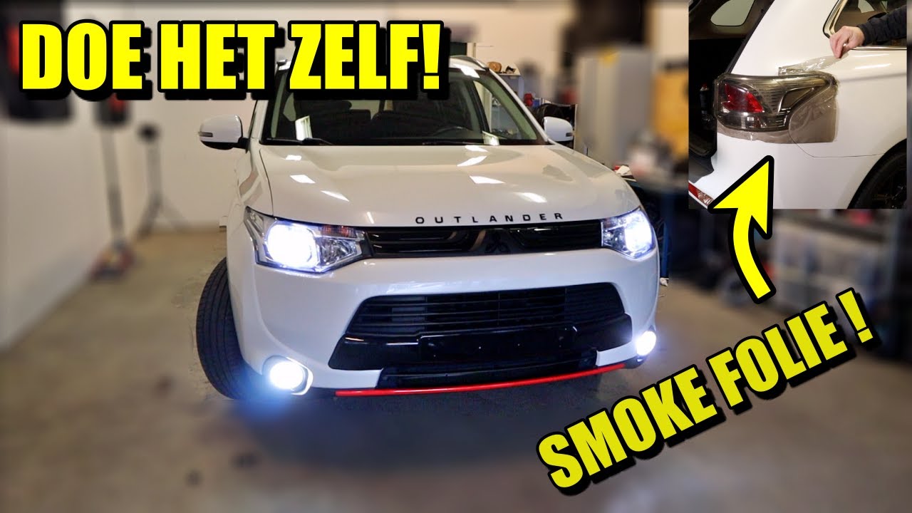 AUTO WRAPPEN | VERLICHTING SMOKEN MET FOLIE | RODE STRIPING AANBRENGEN | TWINS.TV