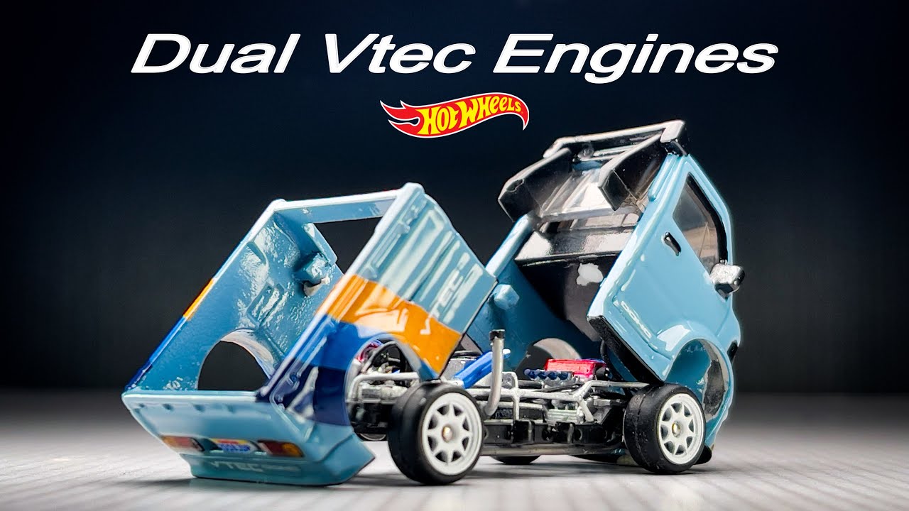 Super Kei Truck Double D16 Engine Vtec AWD Hot Wheels Custom