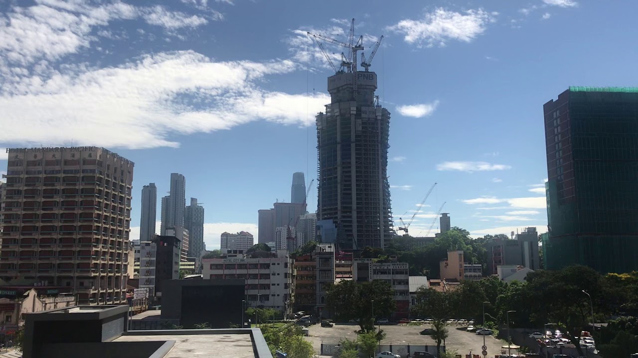 KL 118 in its early stages of construction 2019