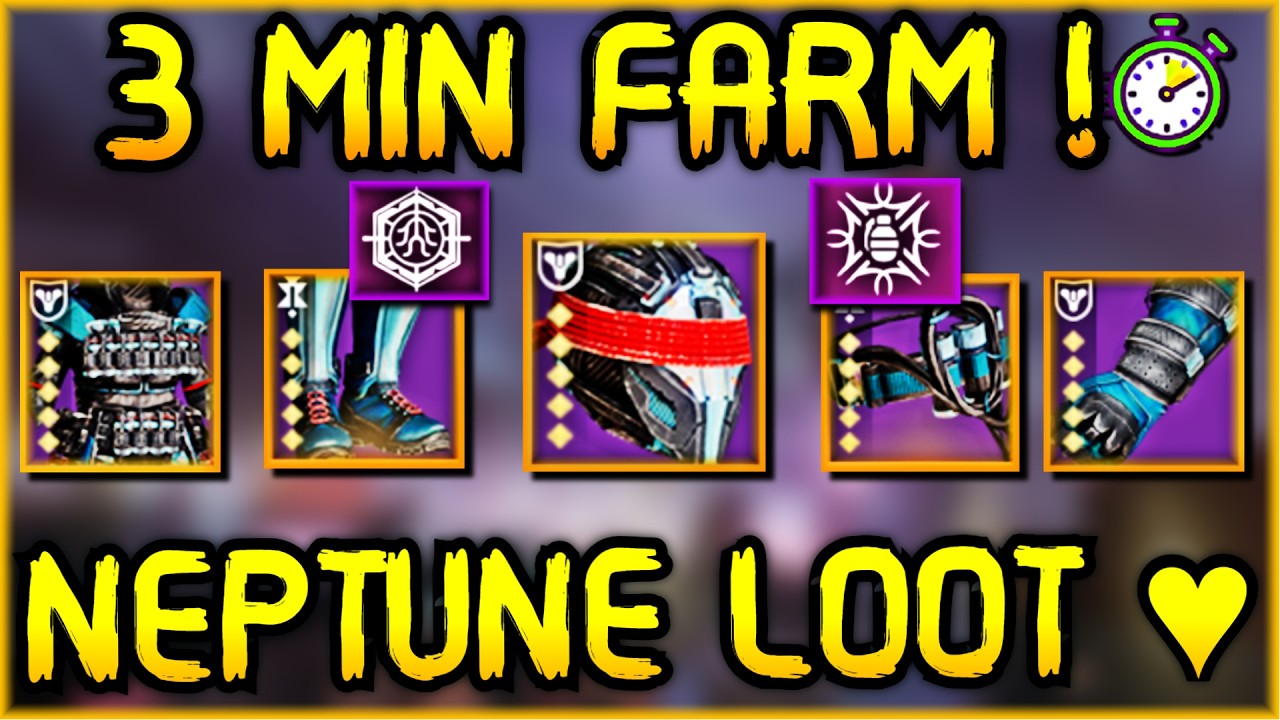3 Min Solo Farm ! 'Neomuna' Tier-5 Armor Set for Grabs - Warlock - Destiny 2