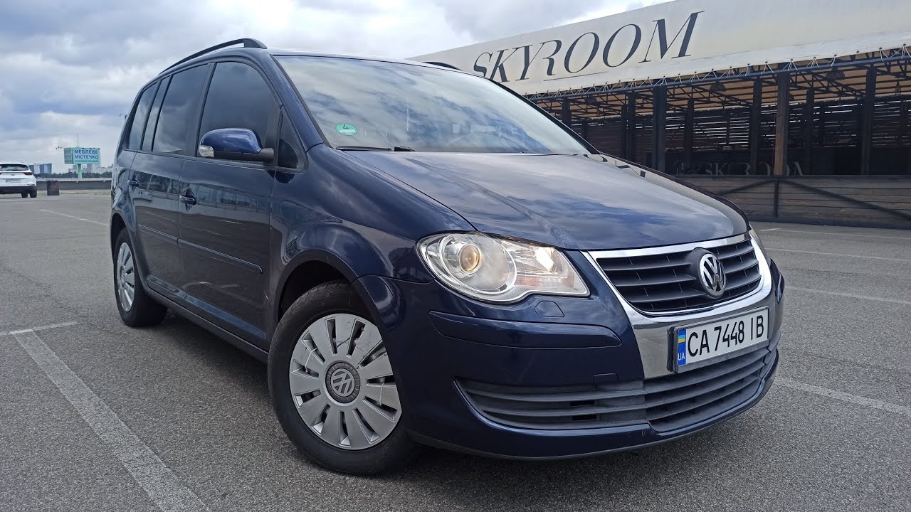 VW Touran 1,4 TSi бензин 140к.с., механіка із Німеччини, 2007рік, 7750$
