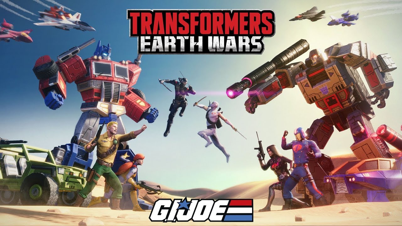 GI Joe and Autobots versus Cobra and Decepticons in Transformers Earth Wars