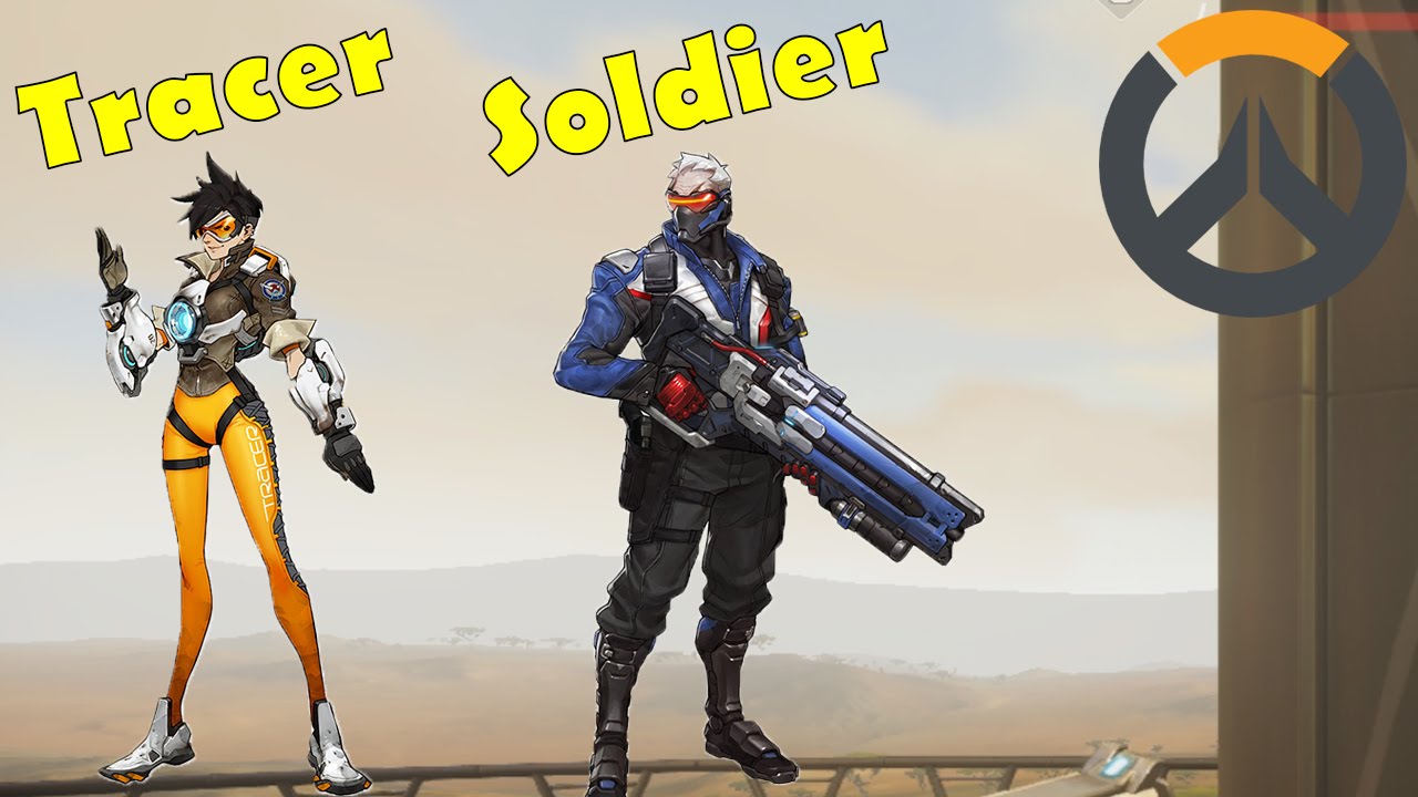 Tracer e Soldier - Overwatch #1