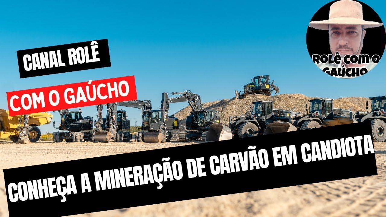 Conheça a mineração de carvão em Candiota: da extração à geração de energia elétrica