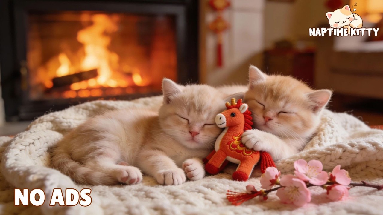 Calming Music for Cats with Anxiety – 3 Hours No Ads Music for Cats to Relax and Sleep 🐾😴