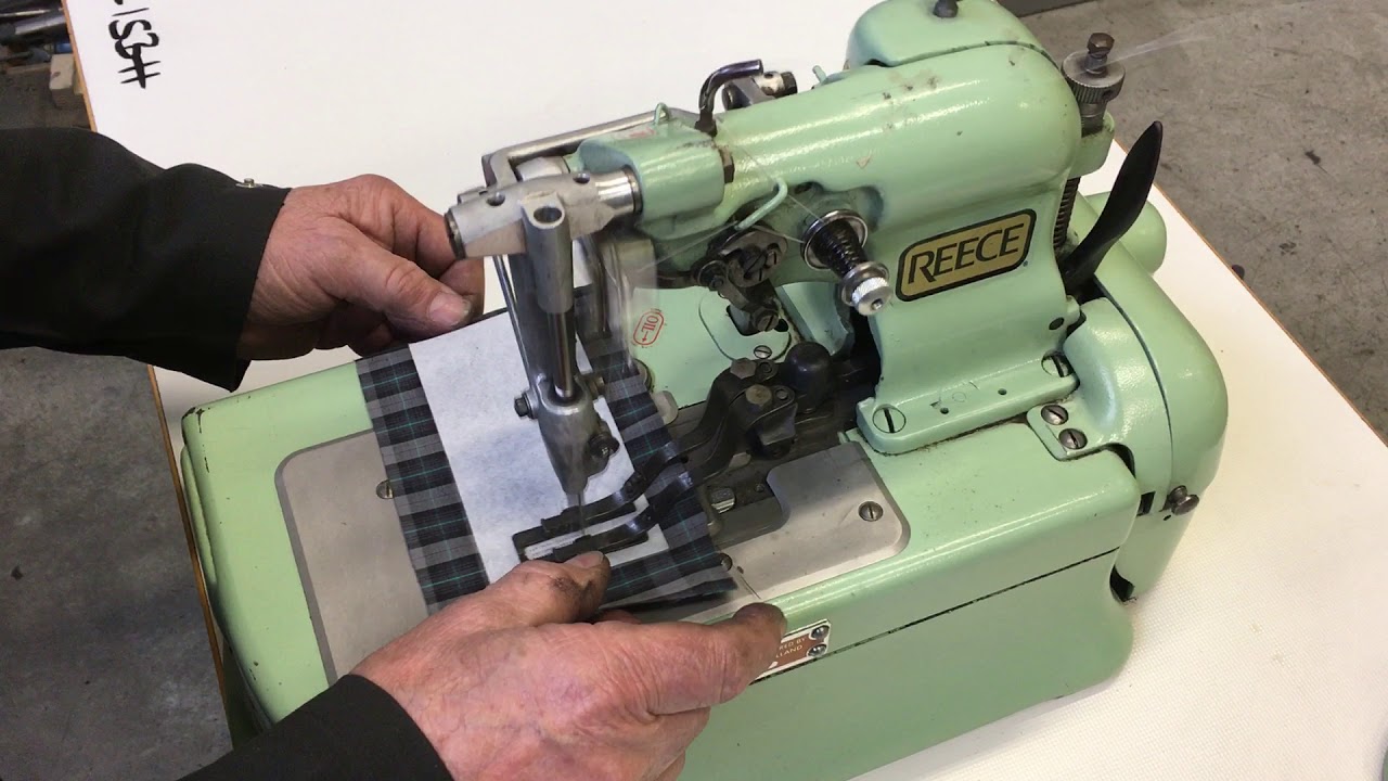 [Sewing Machines] Reece S2-ISBH Eyelet for end of sleeves of jacket - Foggiato