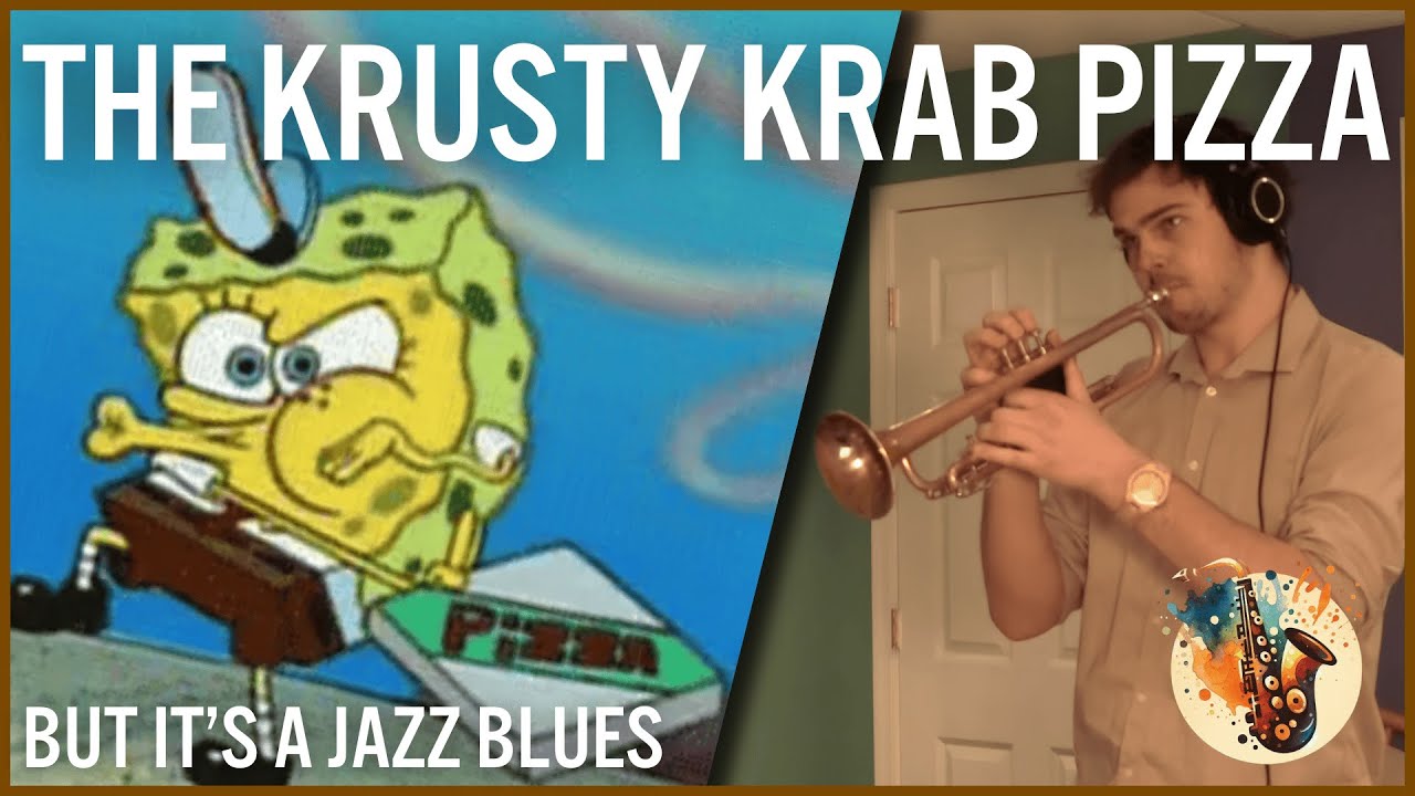 The Krusty Krab Pizza, but it's a jazz blues | Jazz Combo | Spongebob Squarepants
