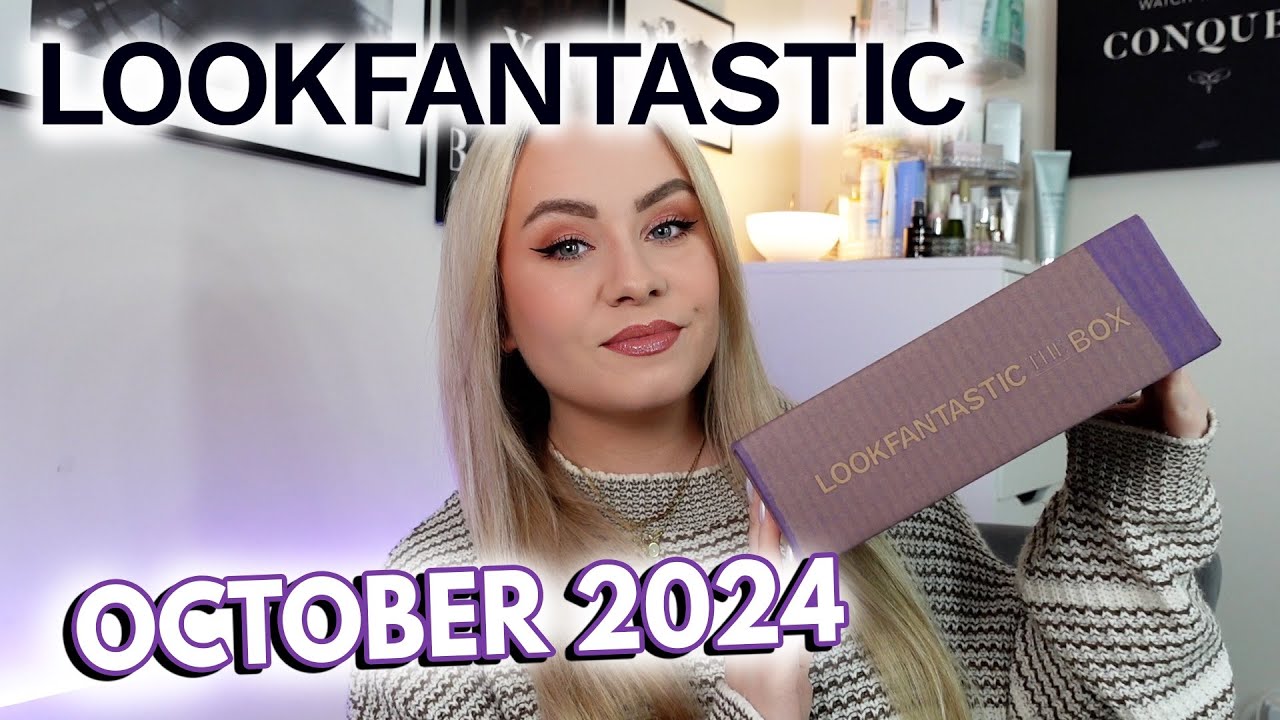 LOOKFANTASTIC THE BOX OCTOBER 2024 UNBOXING ✨ LOOKFANTASTIC BEAUTY BOX | MISS BOUX