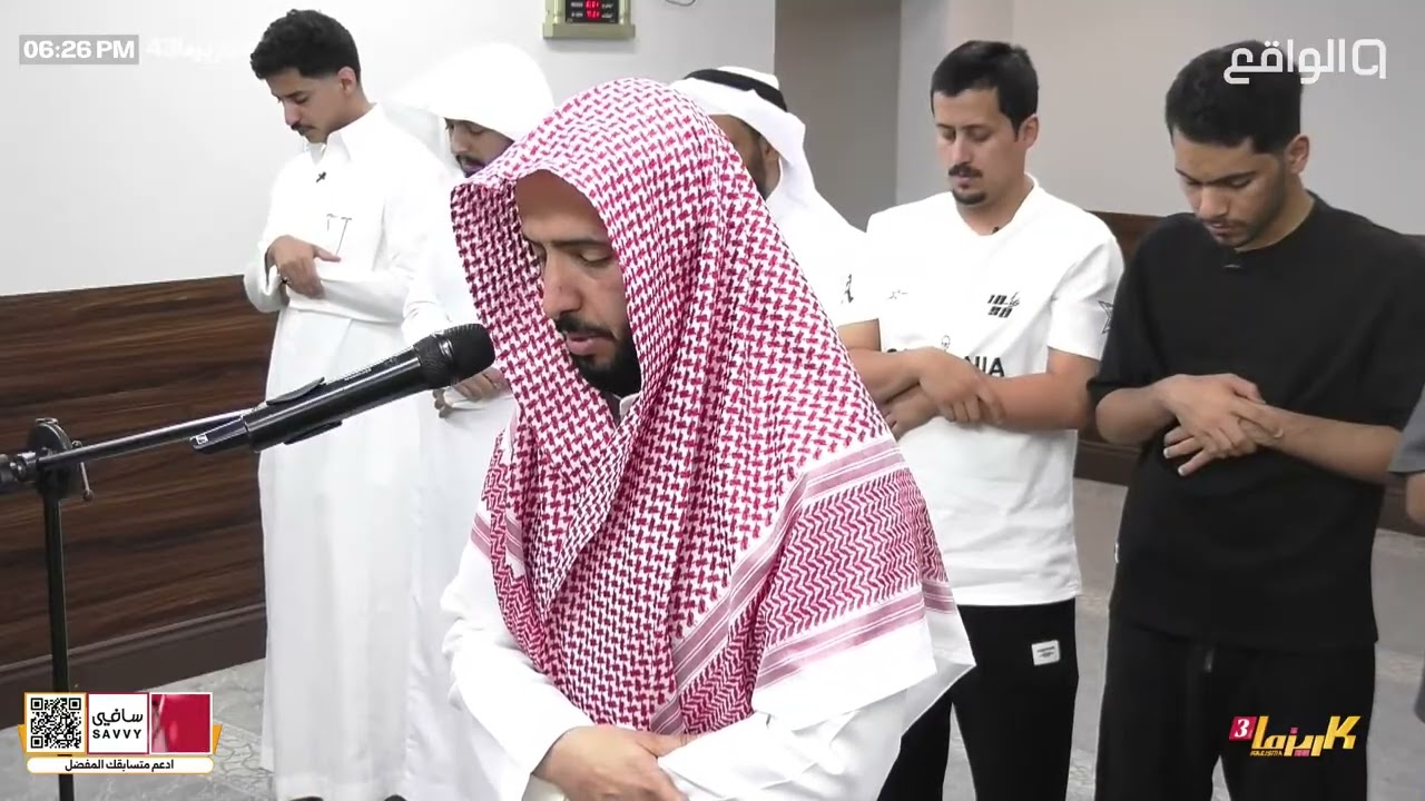 صلاة المغرب بتلاوة جميلة - إبراهيم المازني #كاريزما43