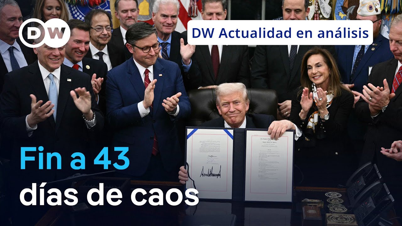 🟣Termina el cierre del Gobierno de Estados Unidos, pero en enero podría repetirse otro 