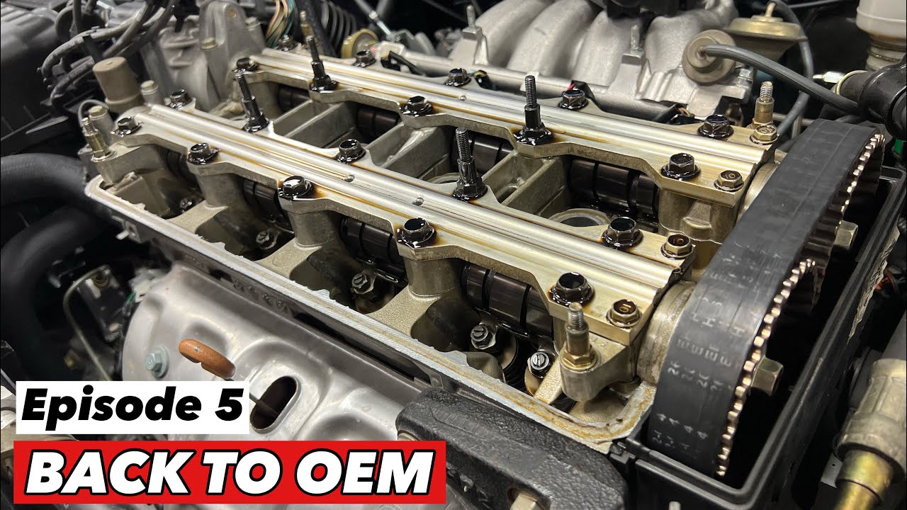 1996 Acura Integra GS-R Vtec - On the Road Back to OEM | How to Replace B-Series Timing Belt (EP5)