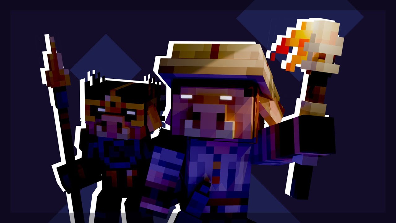 We found MORE PIGLINS! Minecraft #mcmodels #modelengine #mobs