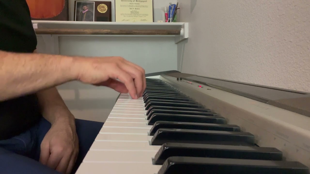 How to play piano loud or 