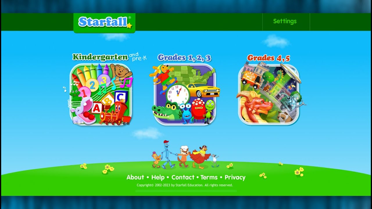 Welcome to Grades 4 and 5, Available Now on Starfall&trade;