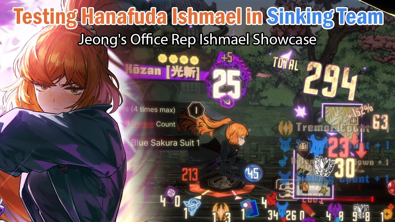 [Limbus Company] You SHOULD Know This Before Using Her in Sinking! - Hanafuda Ishmael Showcase