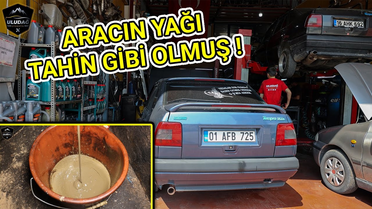 1997 FİAT TEMPRA 1.6 MOTOR SİLİNDİR KAPAK CONTA DEĞİŞİMİ(Yağ ile Su Karışmış)