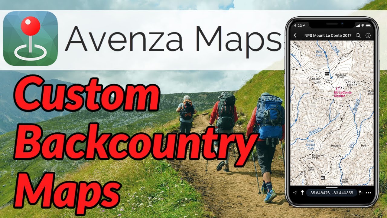 MAKE CUSTOM BACKCOUNTRY MAPS for AVENZA MAPS // Make offline maps using Caltopo to use in Avenza