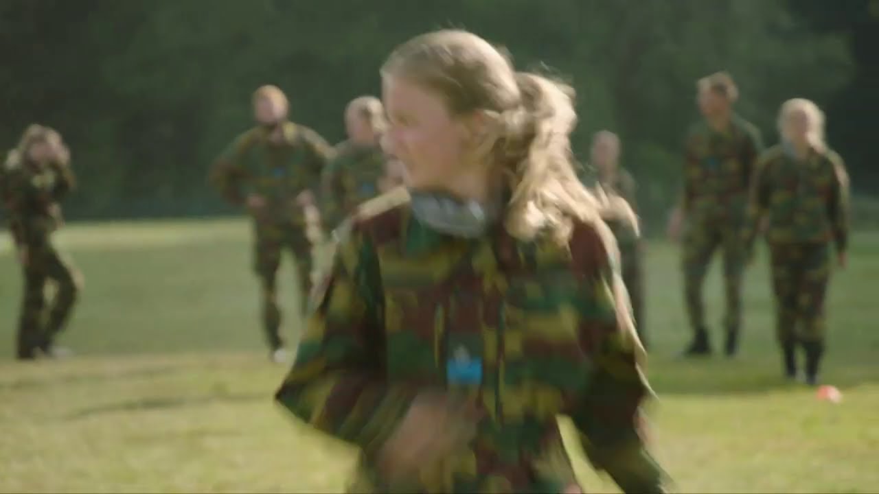Een dag in het leger met Prinses Elisabeth van België