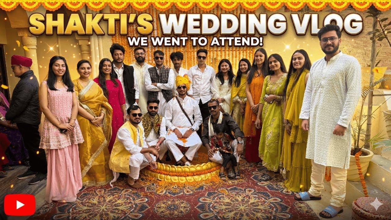 Vlog 40 | Shakti ki wedding ka first day | #bestfriendwedding
