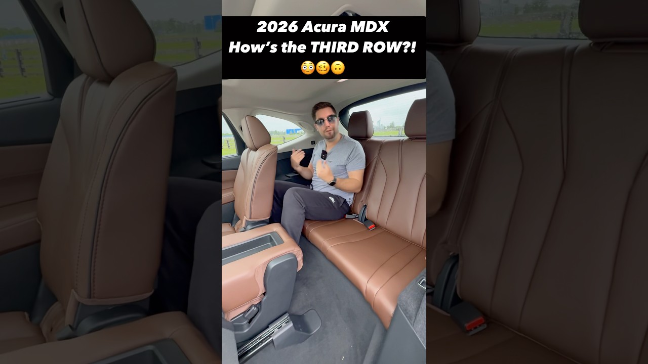 Is the 2026 Acura MDX a Truly *Practical* 3-Row SUV for About $68,000??