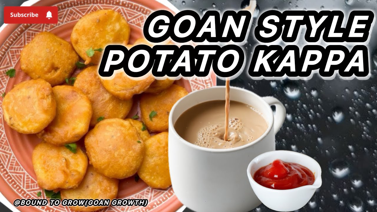 Goan Style Potato Kappa🤤|Rainy Season Speciality|Quick Recipe #kappa #potato #goan #recipe 